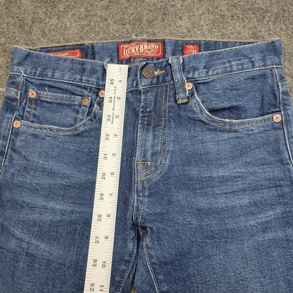 Lucky Brand Jeans Women 28x32 Streetwear 110 Skinny Leg Street Casual Preppy - Picture 8 of 14